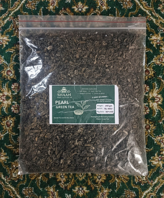 Pearl Green Tea ( Local Production of ilam)